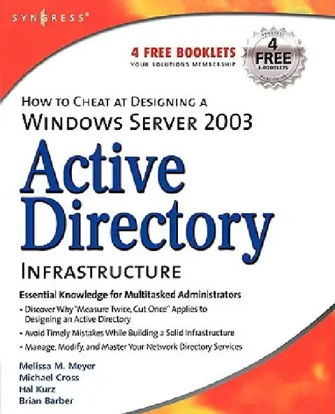 Cover of How to Cheat at Designing a Windows Server 2003 Active Directory Infrastructure