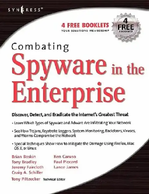 Cover of Combating Spyware in the Enterprise