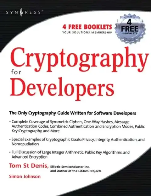 Cover of Cryptography for Developers