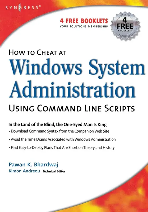 Cover of How to Cheat at Windows System Administration Using Command Line Scripts