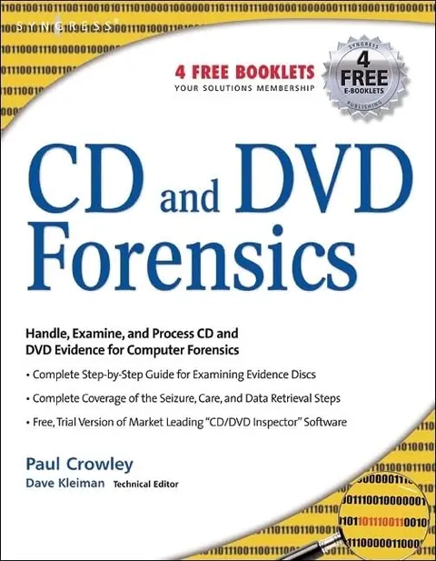Cover of CD and DVD Forensics