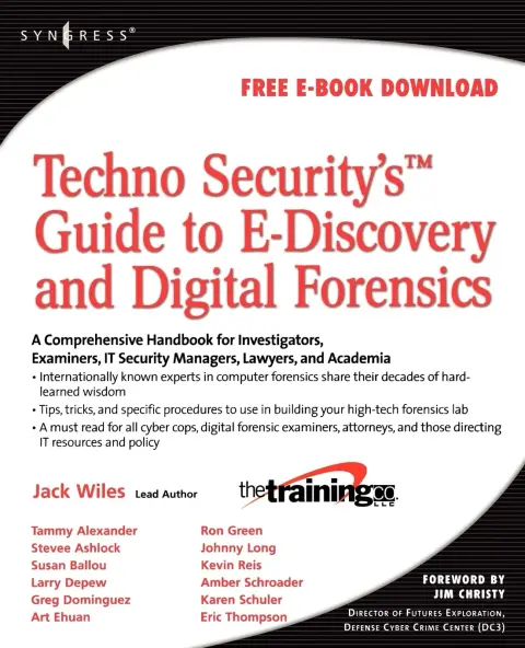 Cover of TechnoSecurity's Guide to E-Discovery and Digital Forensics