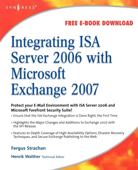 Cover of Integrating ISA Server 2006 with Microsoft Exchange 2007