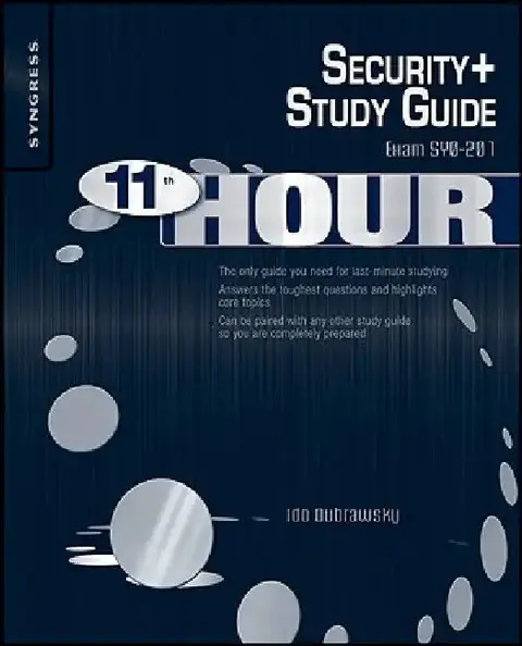 Cover of Eleventh Hour Security+