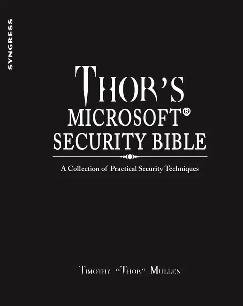 Cover of Thor's Microsoft Security Bible