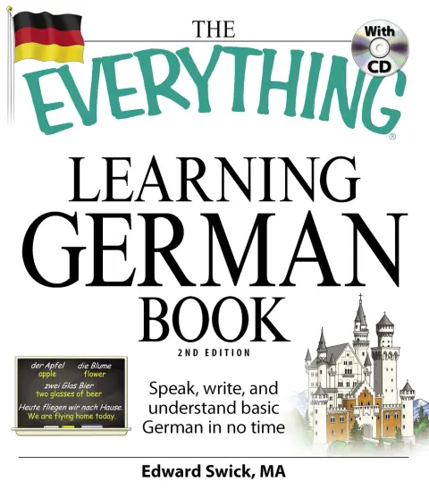Cover of The Everything Learning German Book