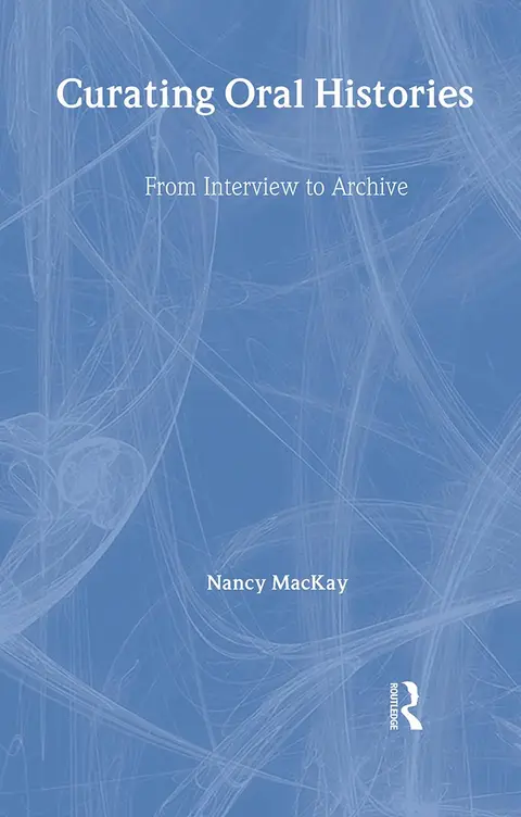 Cover of Curating Oral Histories