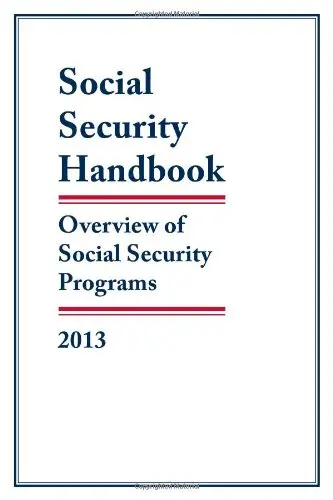 Cover of Social Security Handbook 2013