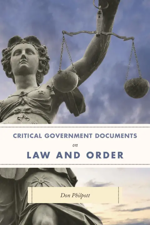 Cover of Critical Government Documents on Law and Order
