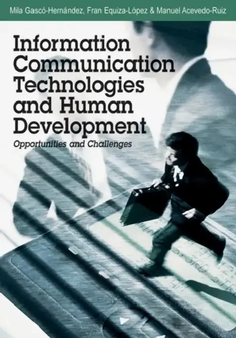 Cover of Information Communication Technologies and Human Development