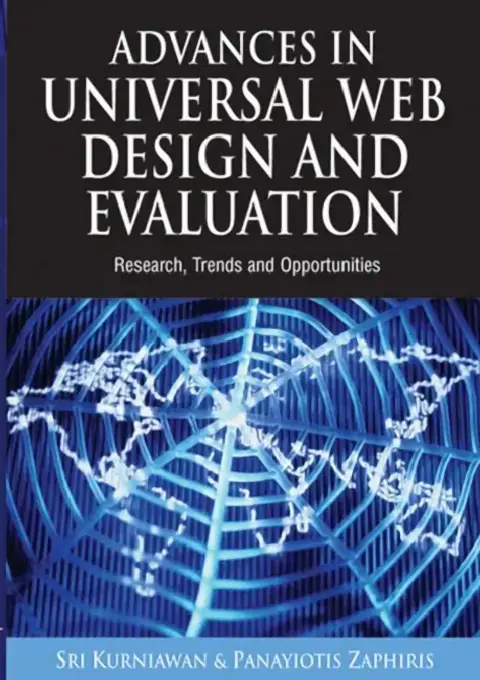 Cover of Advances in Universal Web Design and Evaluation