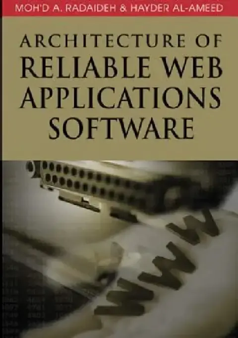Cover of Architecture of Reliable Web Applications Software