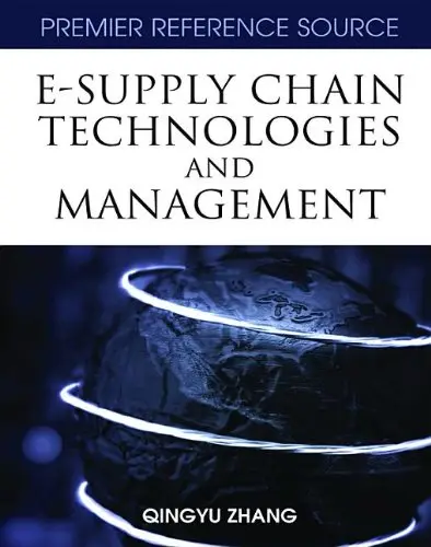 Cover of E-supply Chain Technologies and Management