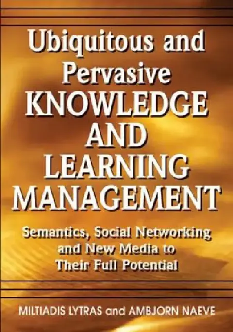 Cover of Ubiquitous and Pervasive Knowledge and Learning Management