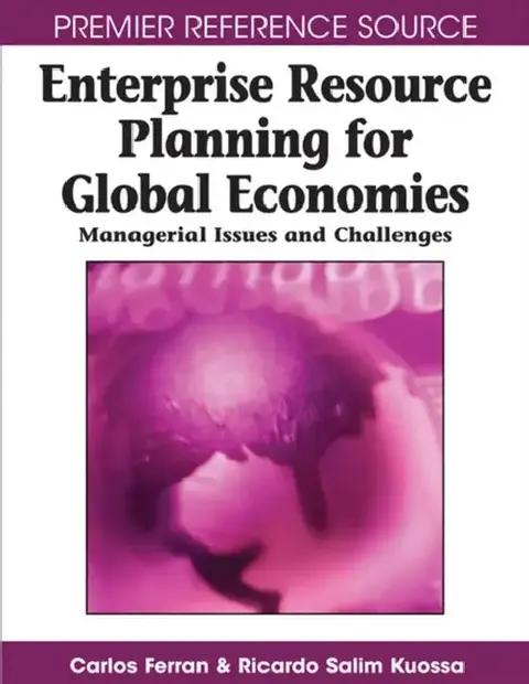 Cover of Enterprise Resource Planning for Global Economies