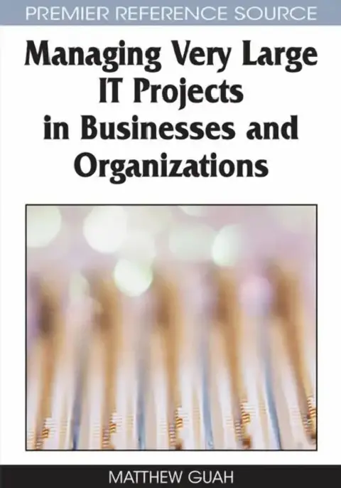 Cover of Managing Very Large IT Projects in Businesses and Organizations