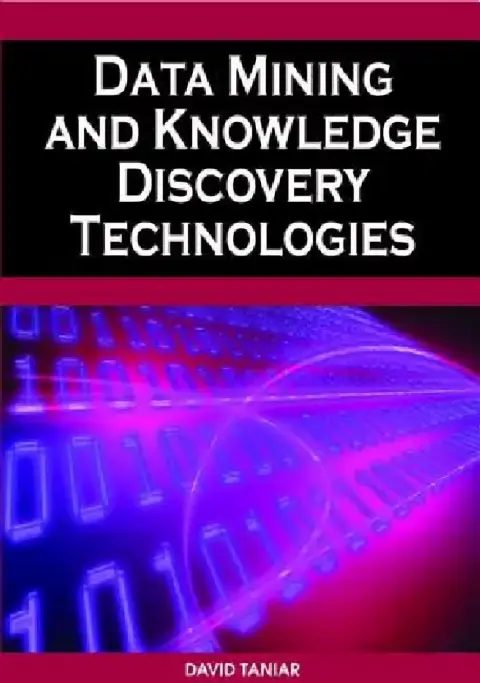 Cover of Data Mining and Knowledge Discovery Technologies