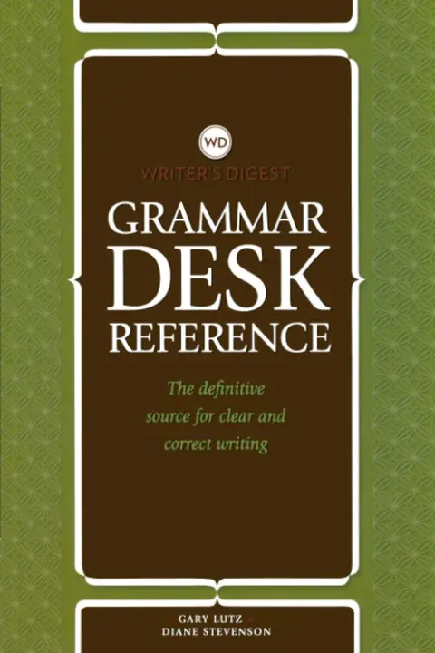 Cover of Writer's Digest Grammar Desk Reference