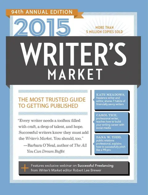 Cover of Writer's Market 2015