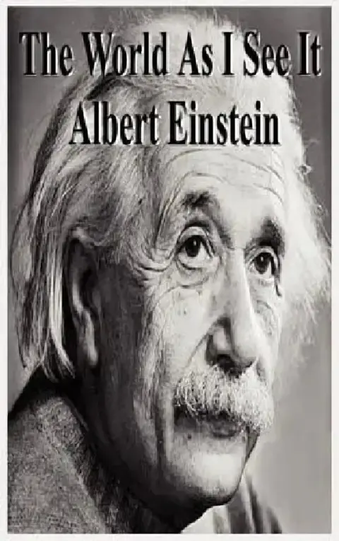 Cover of The World as I See It