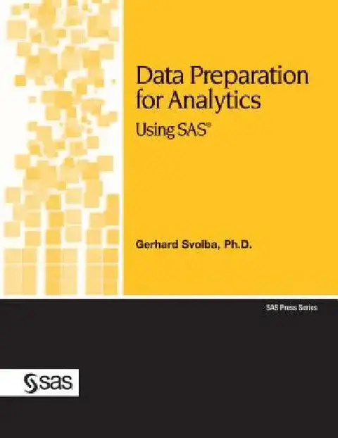 Cover of Data Preparation for Analytics Using SAS