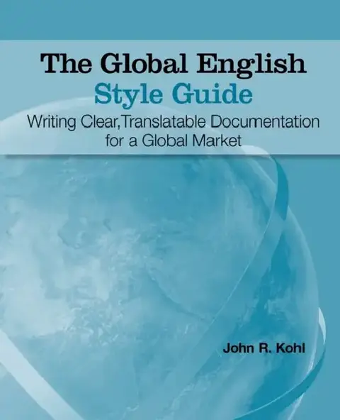 Cover of The Global English Style Guide