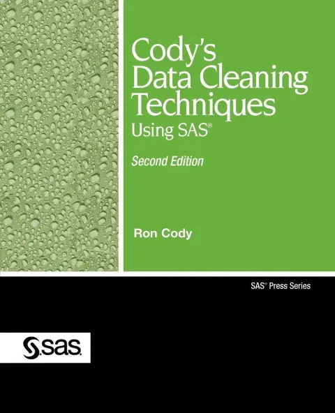 Cover of Cody's Data Cleaning Techniques Using SAS, Second Edition