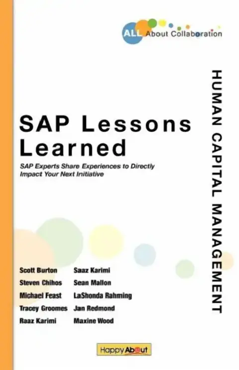 Cover of SAP Lessons Learned--Human Capital Management