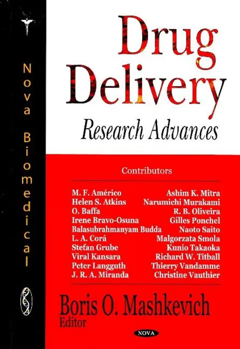 Cover of Drug Delivery Research Advances