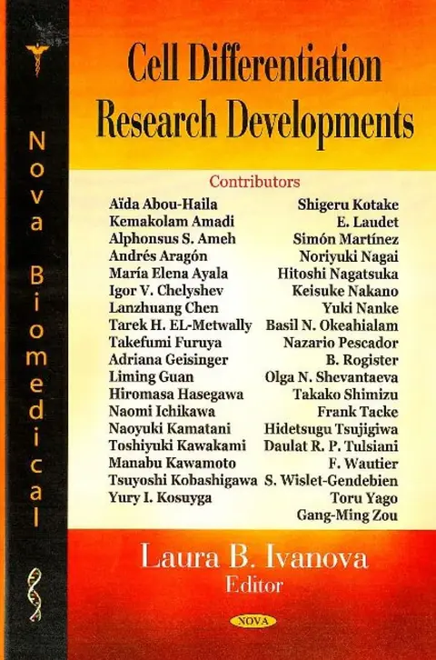 Cover of Cell Differentiation Research Developments