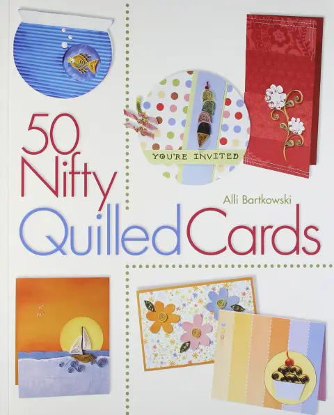 Cover of 50 Nifty Quilled Cards