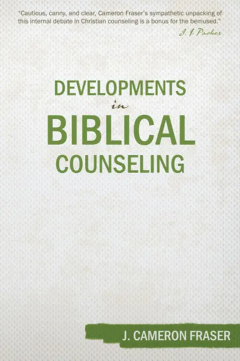 Cover of Developments in Biblical Counseling