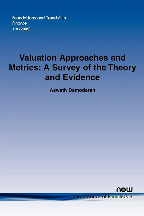 Cover of Valuation Approaches and Metrics