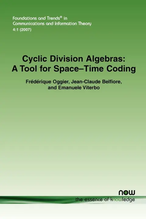 Cover of Cyclic Division Algebras