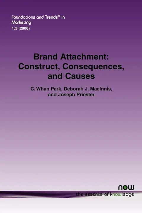 Cover of Brand Attachment