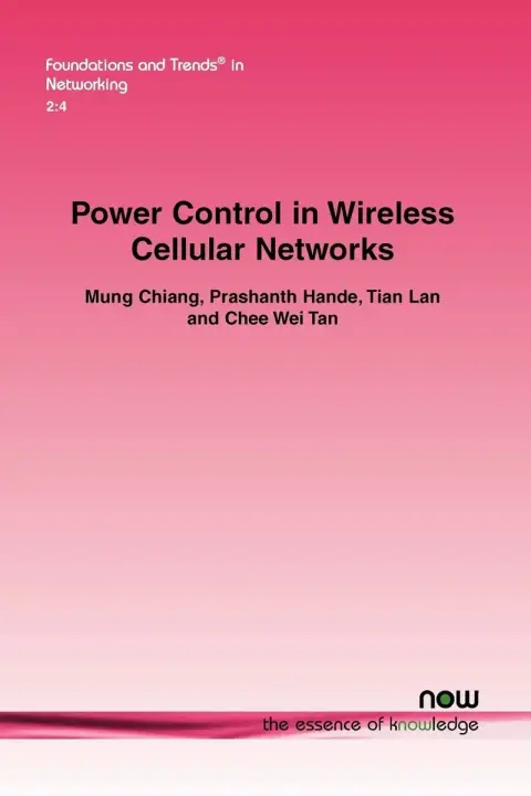 Cover of Power Control in Wireless Cellular Networks