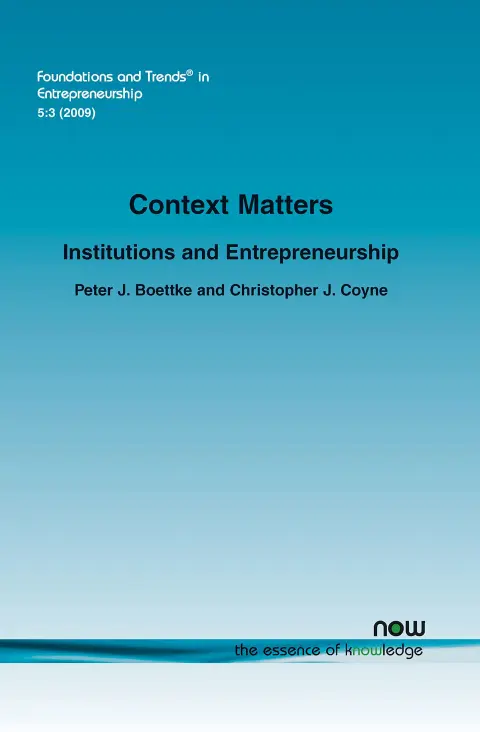 Cover of Context Matters