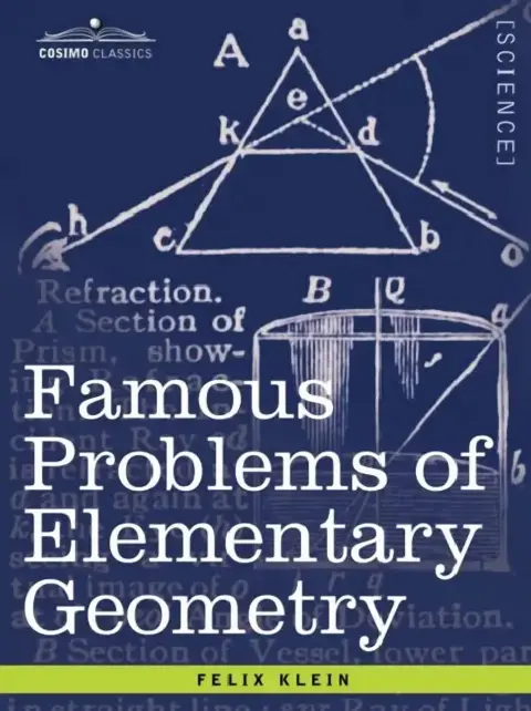 Cover of Famous Problems of Elementary Geometry