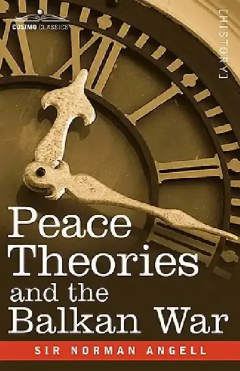 Cover of Peace Theories and the Balkan War