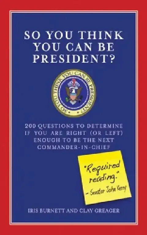 Cover of So You Think You Can Be President?