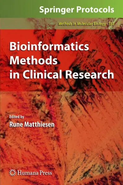 Cover of Bioinformatics Methods in Clinical Research