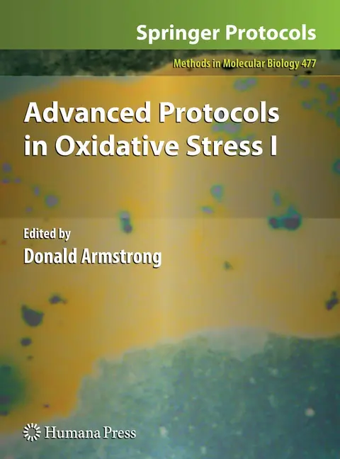 Cover of Advanced Protocols in Oxidative Stress I