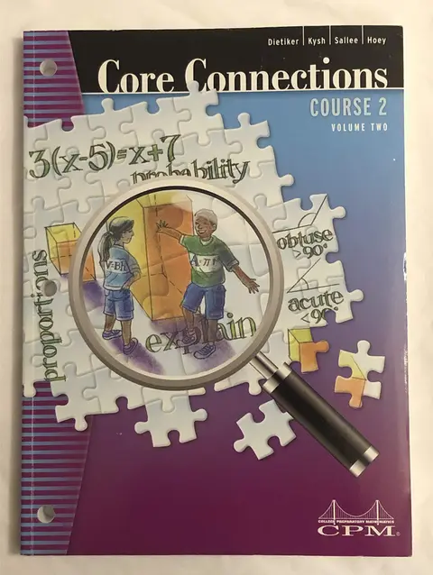 Cover of Core Connections Course 2, Volume 2, Student Edition