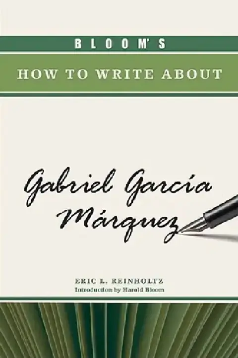 Cover of Bloom's How to Write about Gabriel García Márquez