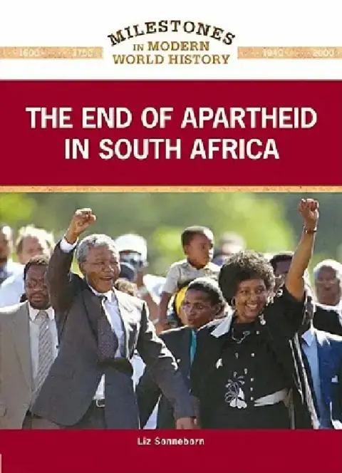Cover of The End of Apartheid in South Africa