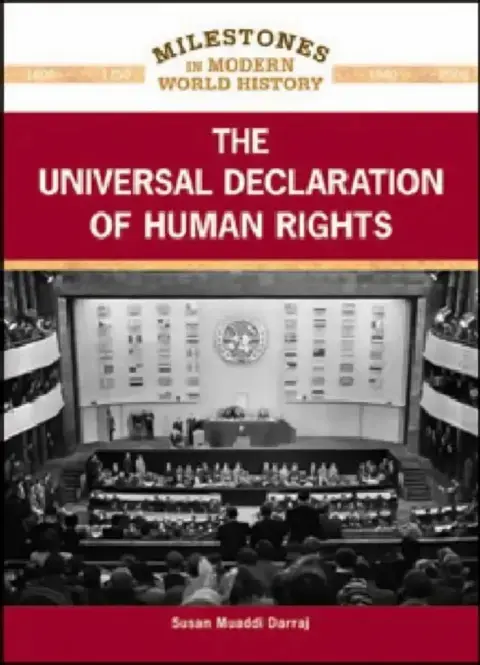Cover of The Universal Declaration of Human Rights