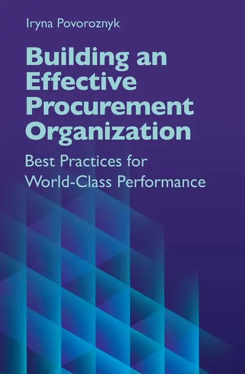 Cover of Building an Effective Procurement Organization