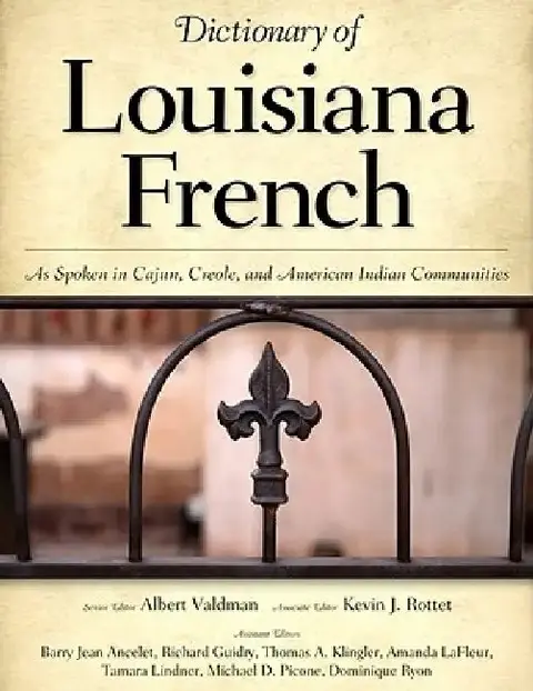 Cover of Dictionary of Louisiana French