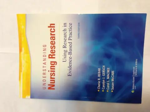 Cover of Understanding Nursing Research