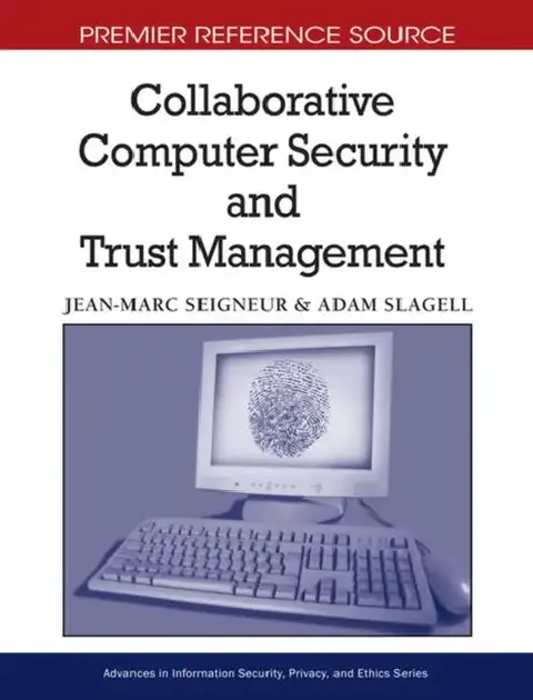 Cover of Collaborative Computer Security and Trust Management